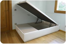 Canapé individual con cajones abatible de 105