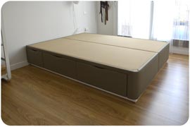 Canapé con cajones grandes en los laterales para Madrid