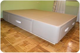 Cama canapé con cajones plus en Gijón