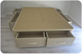 Cama con 6 cajones montada en Madrid