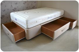 Canapé cajones laterales para Barcelona