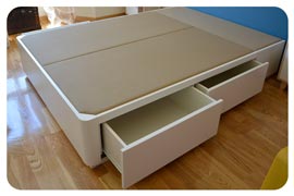 Cama con cajones montada en Madrid modelo cml6-zr