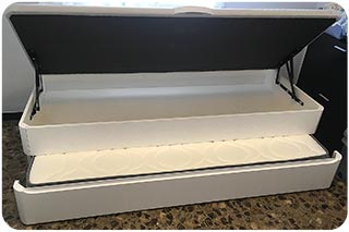 Canapé nido de madera blanco