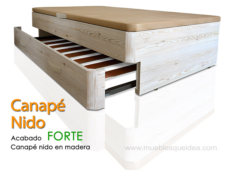 Canapé Nido de madera