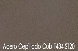 Acero Cepillado Cubanita F434