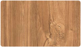 Color de madera Roble de Kansas Marrón H1113 para mueble cama