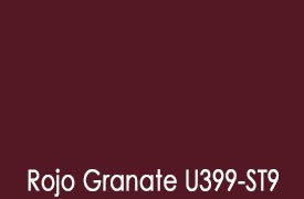 color liso de madera Forte rojo granate U399-ST9