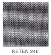 Cabezal de cama con cajones modelo Kansas tapizado en polipiel serie keten color 246