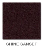 Cabezal de cama modelo Arizona tapizado en polipiel serie Shine White combinado con Shine Sanset