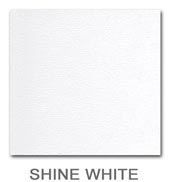 cabecero arizona tapizado en polipiel serie shine white combinado con shine sanset