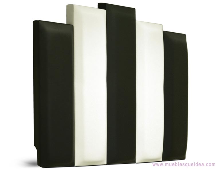 Cabecero de cama modelo Benidorm tapizado en polipiel de facil limpieza