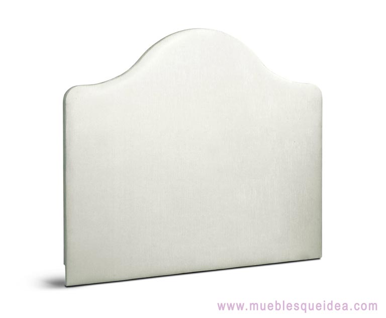 Cabecero modelo Córdoba tapizado en polipiel Bengal blanco