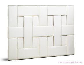 Cabecero de cama tapizado modelo Nudos