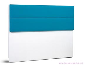 Cabezal de cama tapizado modelo Reus altura desde el suelo 130 cm.