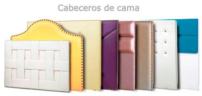 cabezales de cama tapizados