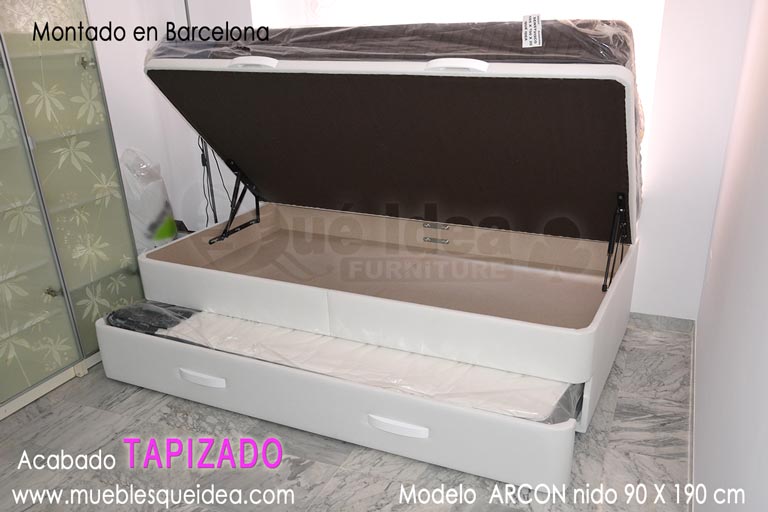 Canapé Nido con colchones incluidos montado en Barcelona