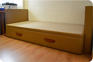 Ver Cama supletoria diván tapizada