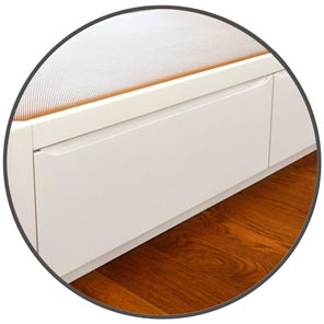 Detalle del tirador Perfilado