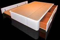 Cama nido con cajones tapizada modelo NIDO-CAJONES