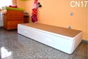Cama nido color blanco montada en Valencia