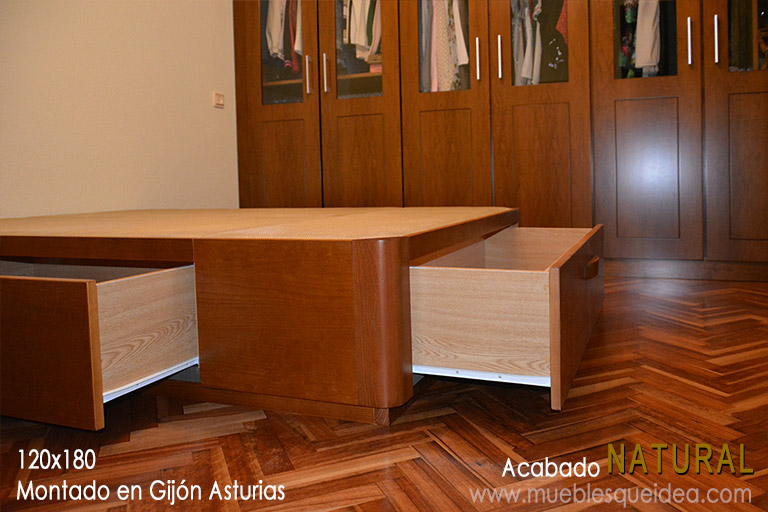 Cama con 6 Cajones montada en Barcelona