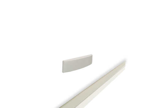 zócalo y tiradores color blanco