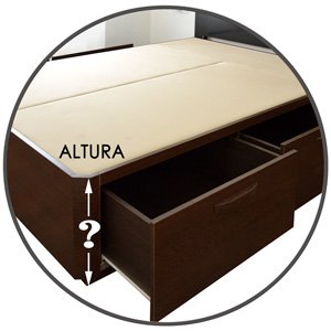 Reformar la altura de una cama con cajones