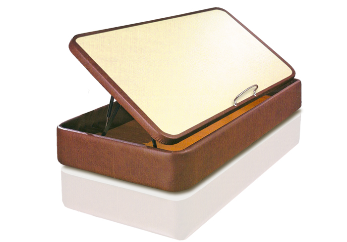 canapé de tapa abatible con apertura lateral tapizado