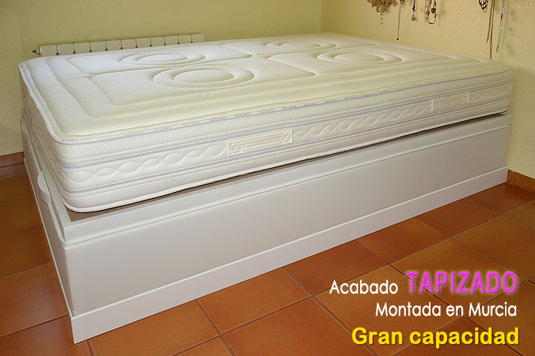 Canapé gran capacidad con colchón de calidad