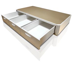 Canapé de tapa abatible de apertura lateral