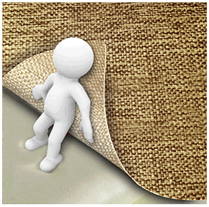 sofa en tela o tejido