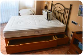 Colchón Viscorrelax para cama de 150 de ancho por 180 de largo