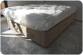 Colchón Viscorrelax de viscoelástica con muelle ensacado