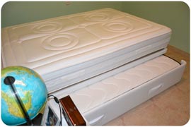 Colchón Viscorrelax con cama Nido tapizada entregada en Granada