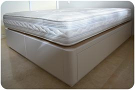 Colchón Viscorrelax y Canapé 6 cajones montado en Gadalajara