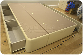 Cama Nido grande con cajones montada Pamplona de 135x190cm