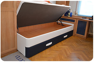 Canapé nido reformado abierto