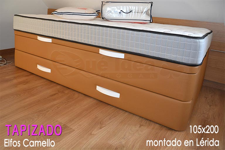 Oferta de Canapé Nido con colchones y almohadas montado en Lérida