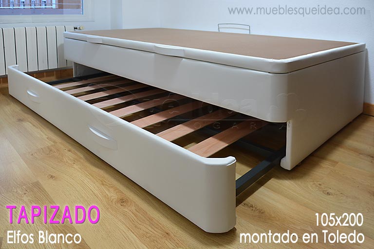 montado en Toledo un Canapé Nido de 105x200 en piso de fácil acceso con ascensor amplio