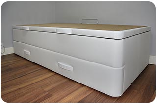 Canapé nido de 90x200 montado por Que Idea Hogar