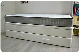 Canapé nido y colchones servido en Madrid