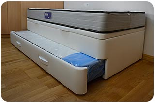 Canapé nido y colchones montado en Aranda de Duero