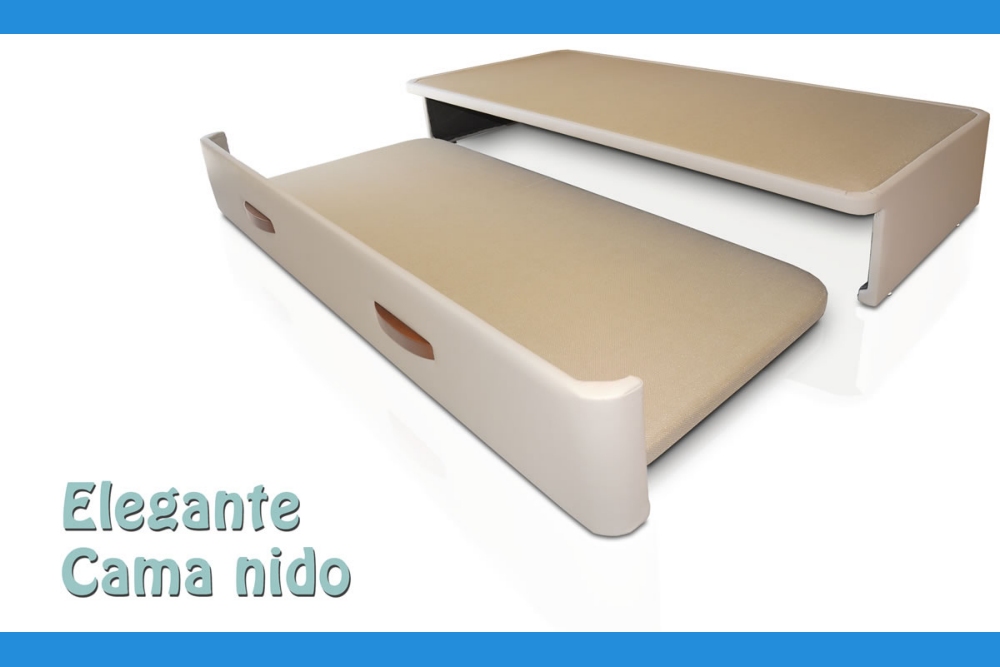 Cama nido disponible en cualquier medida con nidos arrastres de 80,90,105 cm de ancho