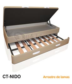 Canapé Nido tapizado color Beig