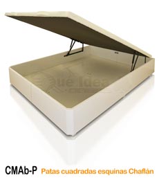 Canape abatible acabado en madera